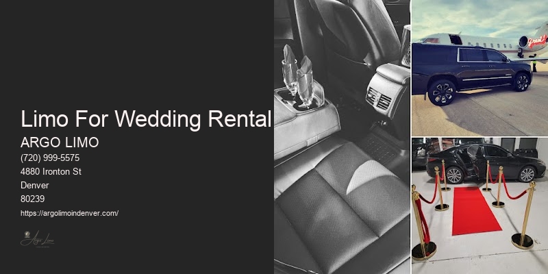 Limo Wedding Rental